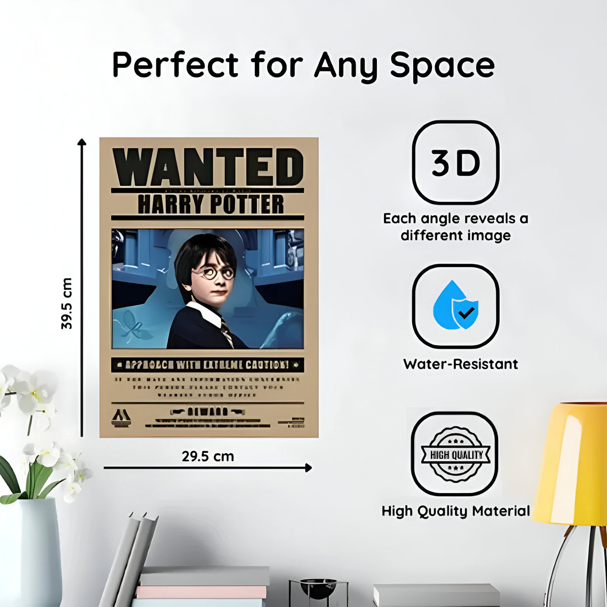 Harry Potter 3D Poster