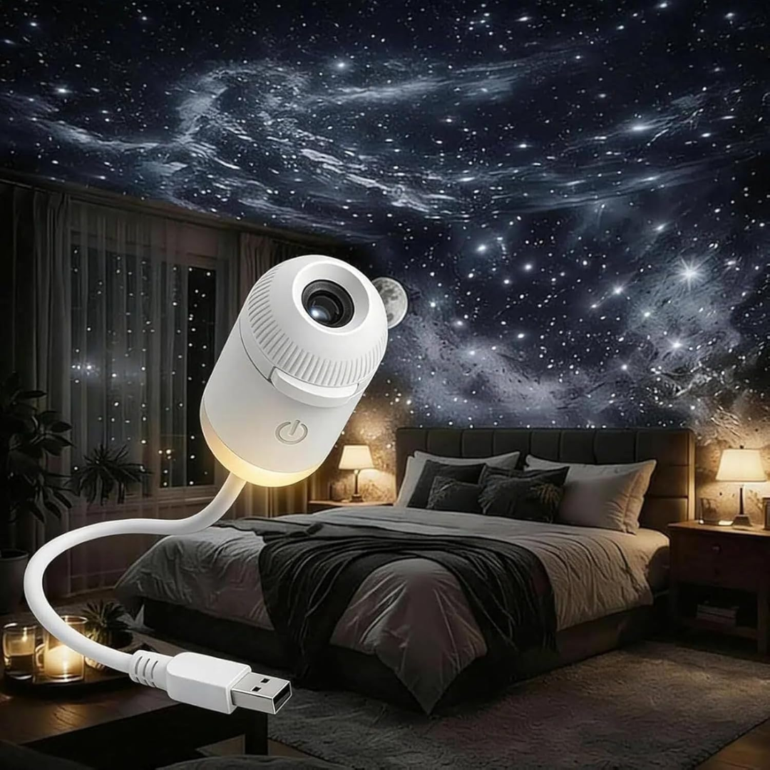 Evonix 2-in-1 Galaxy Projector