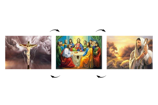 Jesus Christ 3D Poster