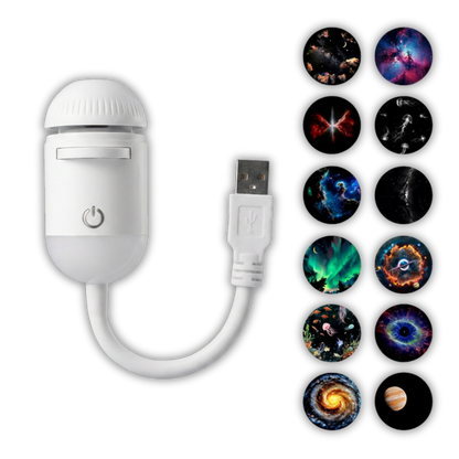 Evonix 2-in-1 Galaxy Projector